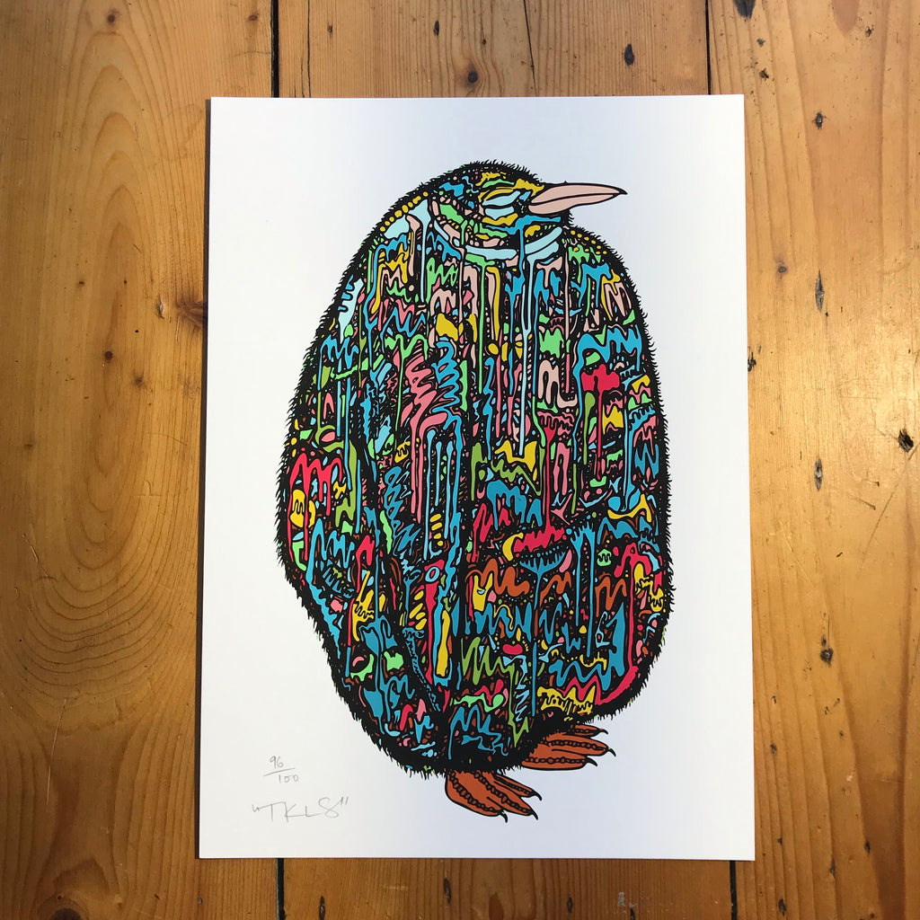 "808 Penguin" Art Print